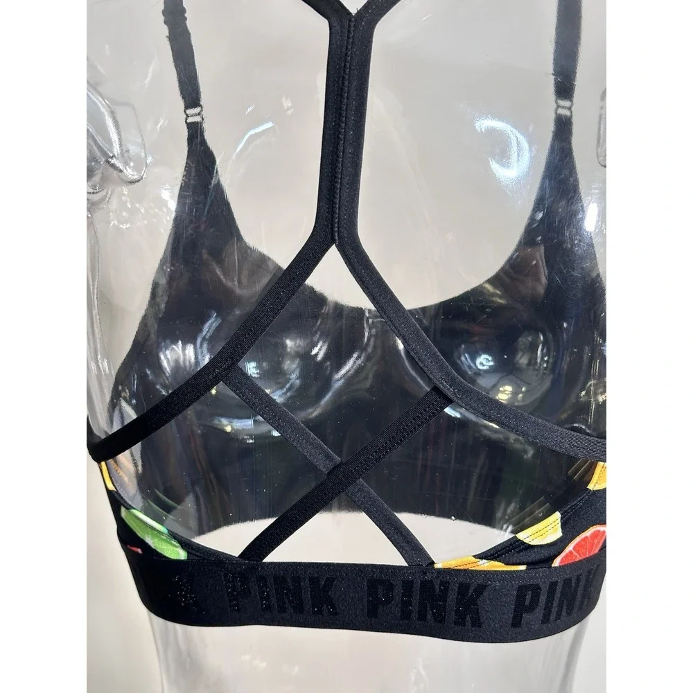 Victoria Secret Ultimate Lightly Lined Bra Women Large‎ Fruit Graphic Print